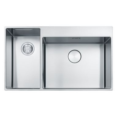 FRANKE Мойка врезная для кухни BOX BWX 220-54-27 без крыла полированная (127.0538.260)